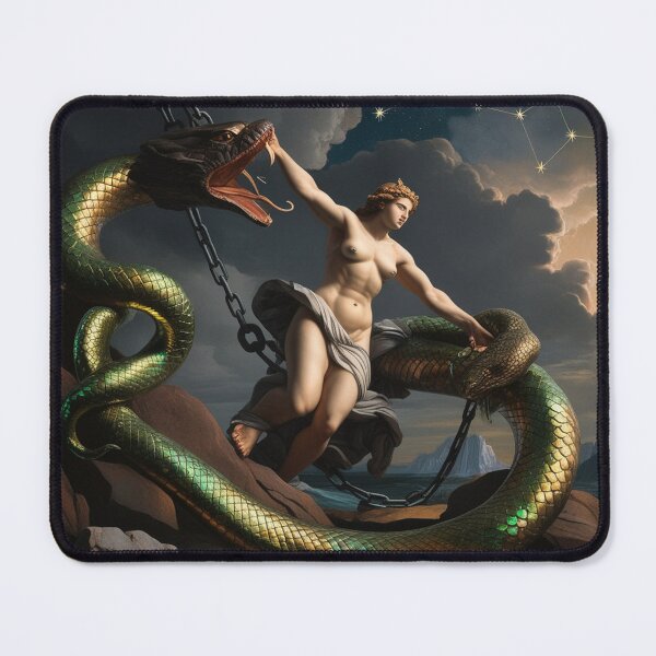 Item preview, Andromeda Chained Greek Mythology painting art designed and sold by Vintage Designs +.