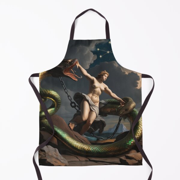 Item preview, Andromeda Chained Greek Mythology painting art designed and sold by Vintage Designs +.