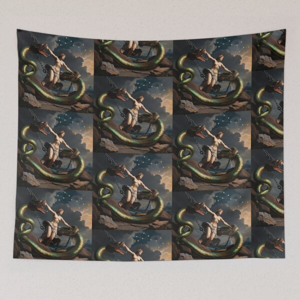 Item preview, Andromeda Chained Greek Mythology painting art designed and sold by Vintage Designs +.