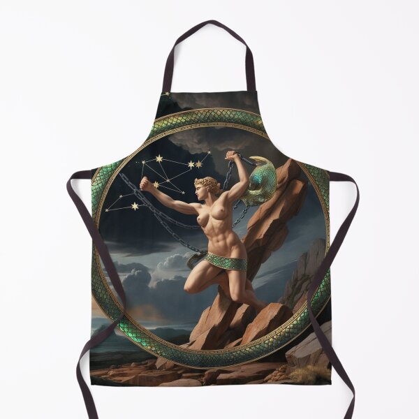Item preview, Andromeda Chained Greek Mythology painting art designed and sold by Vintage Designs +.