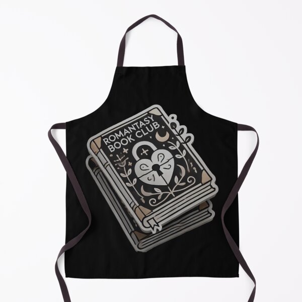 Item preview, Romantasy Book Club – Monochrome Heart Lock Book with Mystical Details designed and sold by ShamanIwoArt.