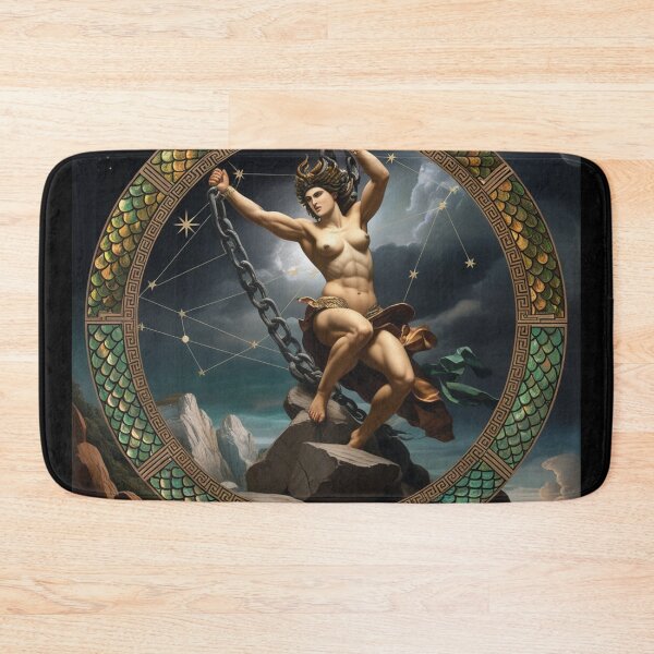 Item preview,  Andromeda Chained Greek Mythology painting art designed and sold by Vintage Designs +.