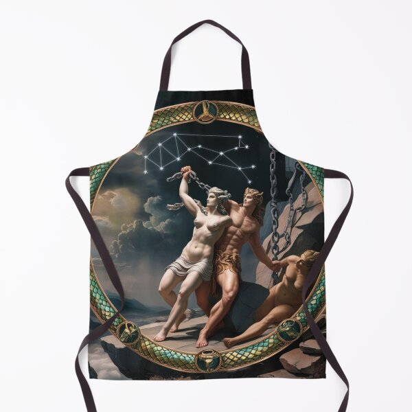 Item preview, Andromeda Chained Greek Mythology painting art designed and sold by Vintage Designs +.