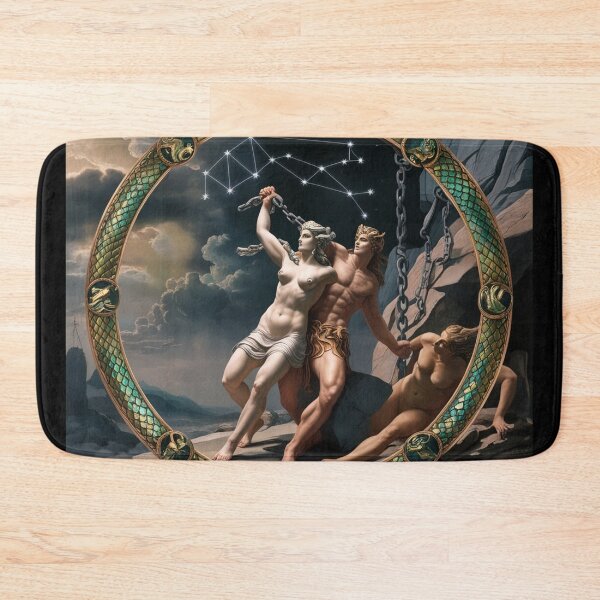 Artikelvorschau, Andromeda angekettet griechische Mythologie Malerei Kunst entworfen und verkauft von Vintage Designs +.