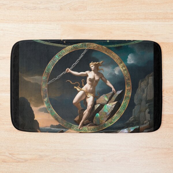 Item preview,  Andromeda Chained Greek Mythology painting art designed and sold by Vintage Designs +.