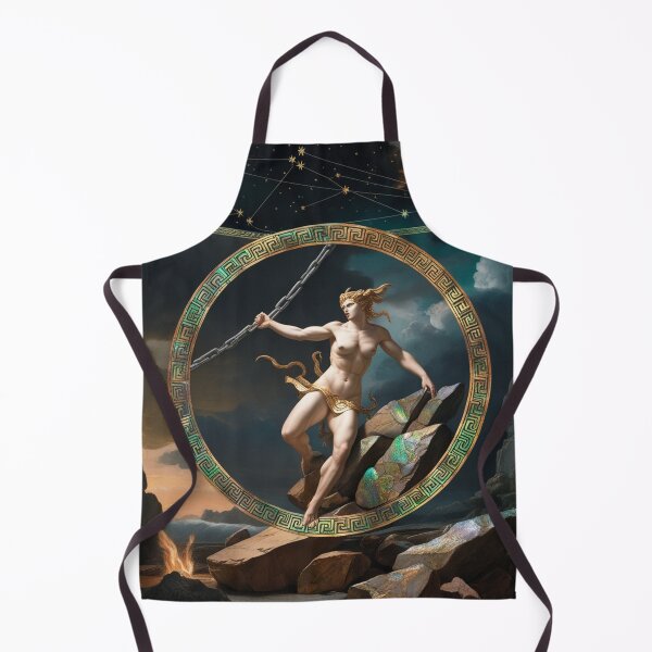 Item preview, Andromeda Chained Greek Mythology painting art designed and sold by Vintage Designs +.
