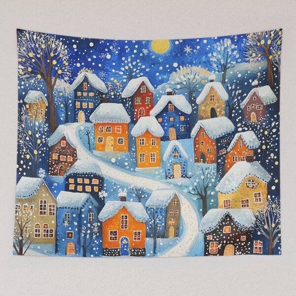 Item preview, Winter Wonderland Village designed and sold by Neika Shimm Designs.