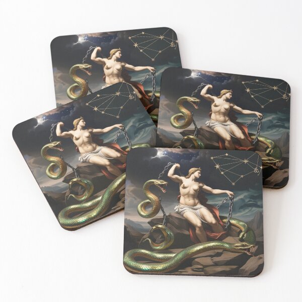 Item preview,  Andromeda Chained Greek Mythology painting art designed and sold by Vintage Designs +.