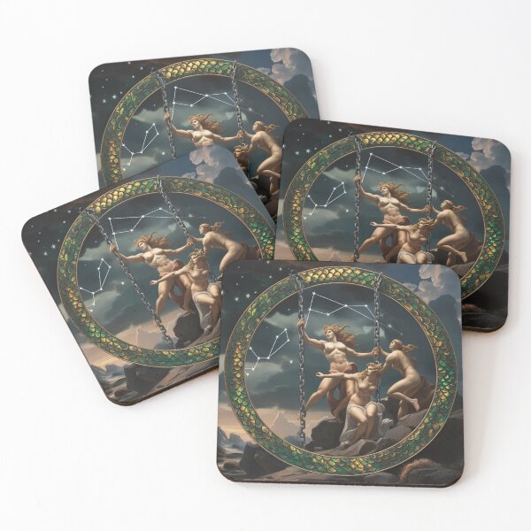 Item preview, Andromeda Chained Greek Mythology painting art designed and sold by Vintage Designs +.