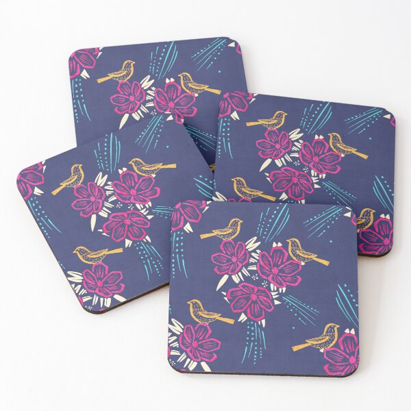 Item preview, A birds and floral pattern designed and sold by livingdesign25.