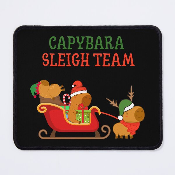 Item preview, Capybara Sleigh Team. designed and sold by JAGA-ALIME.