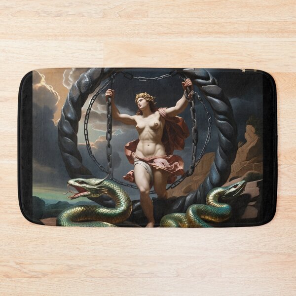 Artikelvorschau, Andromeda angekettet griechische Mythologie Malerei Kunst entworfen und verkauft von Vintage Designs +.