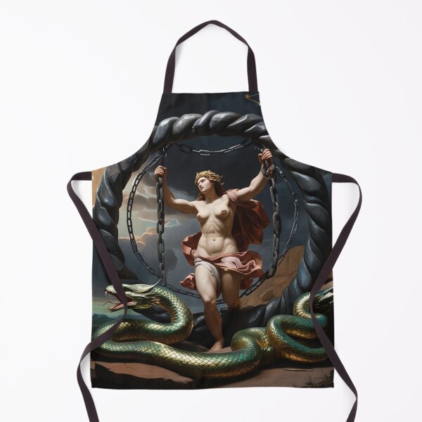 Item preview, Andromeda Chained Greek Mythology painting art designed and sold by Vintage Designs +.