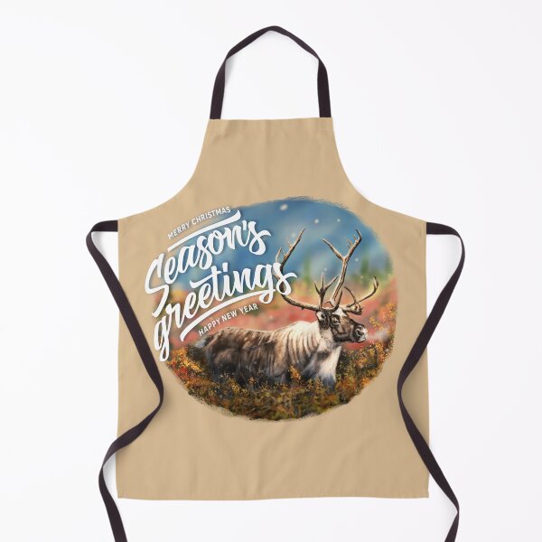 Item preview, Southern Mountain Caribou (Season Greeting Borderless) designed and sold by alandodrawing.