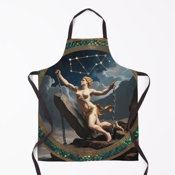Item preview, Andromeda Chained Greek Mythology painting art designed and sold by Vintage Designs +.