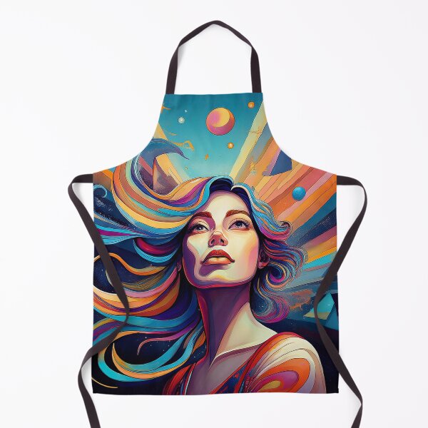 Item preview, Cosmic Dreamer: A Vibrant Journey Through Color and Space designed and sold by hutech.