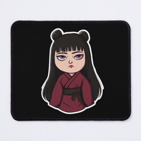 Item preview, Nadja Doll Sticker | Whimsical Doll Illustration | Cute Collectible Art | Adorable Sticker Design designed and sold by StickerHavenn.