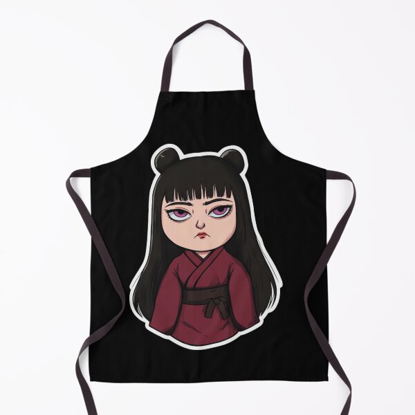 Item preview, Nadja Doll Sticker | Whimsical Doll Illustration | Cute Collectible Art | Adorable Sticker Design designed and sold by StickerHavenn.