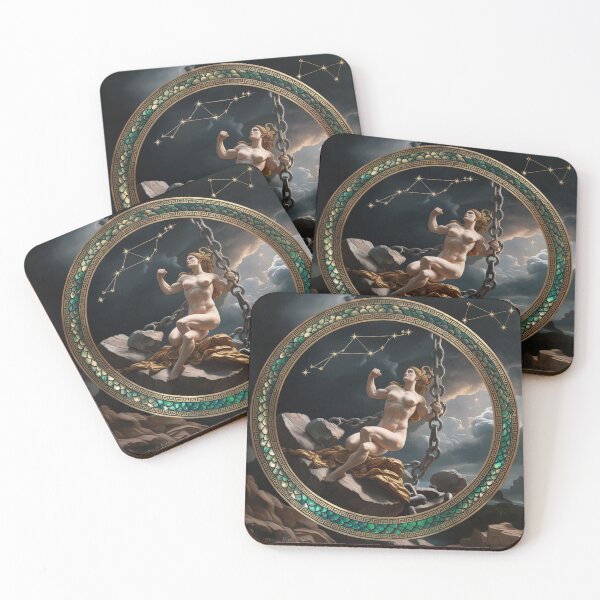 Item preview,  Andromeda Chained Greek Mythology painting art designed and sold by Vintage Designs +.