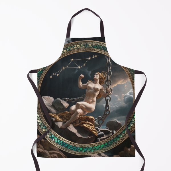 Item preview, Andromeda Chained Greek Mythology painting art designed and sold by Vintage Designs +.