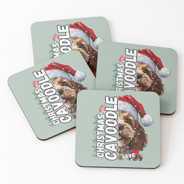 Item preview, Christmas Cavoodle Cutie designed and sold by Devilscrib Design.