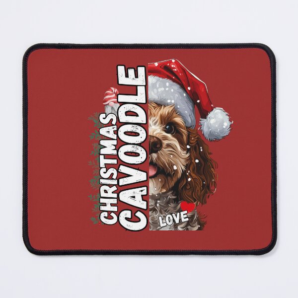 Item preview, Christmas Cavoodle Cutie designed and sold by Devilscrib Design.