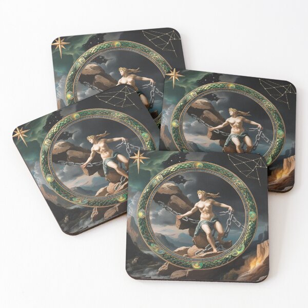 Item preview, Andromeda Chained Greek Mythology painting art designed and sold by Vintage Designs +.