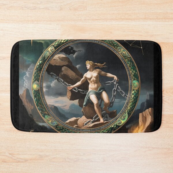 Item preview, Andromeda Chained Greek Mythology painting art designed and sold by Vintage Designs +.