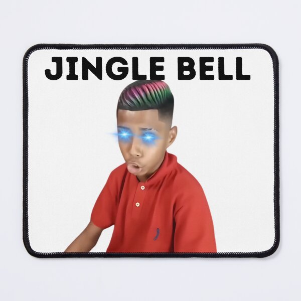 Item preview, Jingle Bell Brazilian Kid Meme designed and sold by CringeFits.co.