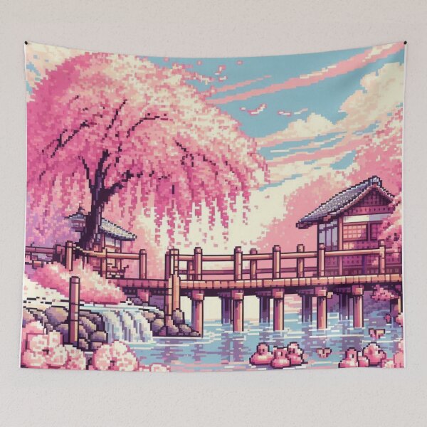 Item preview, lago japonés designed and sold by TheMysticCats.