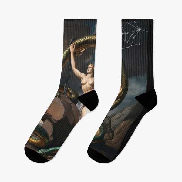 Item preview,  Andromeda Chained Greek Mythology painting art designed and sold by Vintage Designs +.