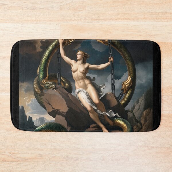 Item preview,  Andromeda Chained Greek Mythology painting art designed and sold by Vintage Designs +.