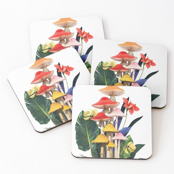 Item preview, Collage Wall Art / T-shirt Design: MUSHROOMS designed and sold by ForeverPrintsOK.