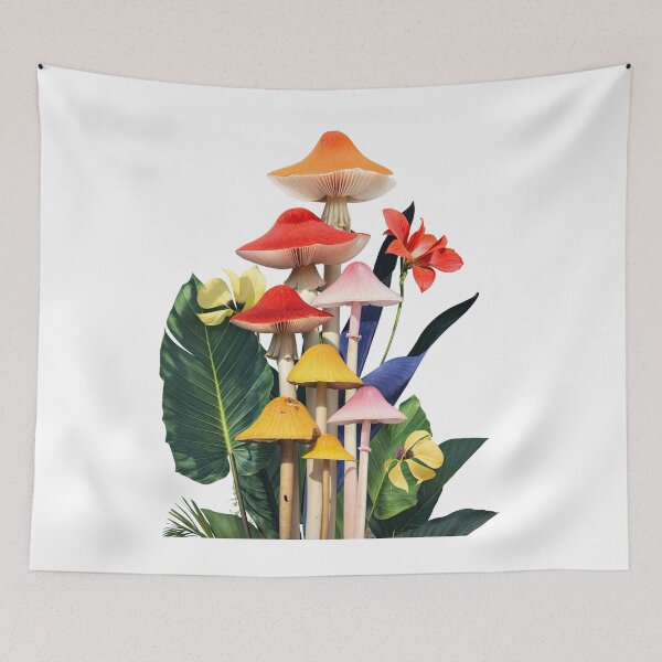 Item preview, Collage Wall Art / T-shirt Design: MUSHROOMS designed and sold by ForeverPrintsOK.