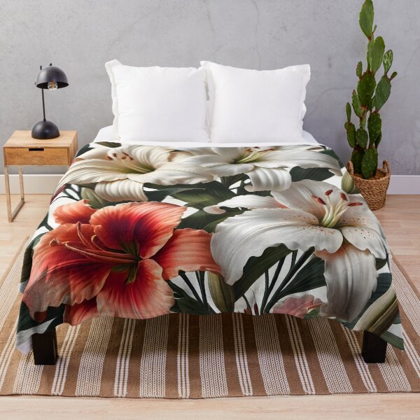Item preview, Graceful Lilies – Timeless Floral Elegance designed and sold by Reality-5ux.