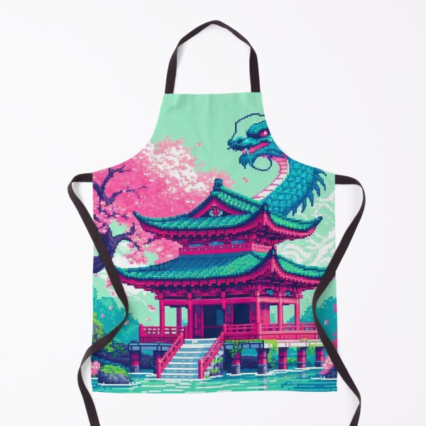 Item preview, Temple with Dragon designed and sold by TheMysticCats.