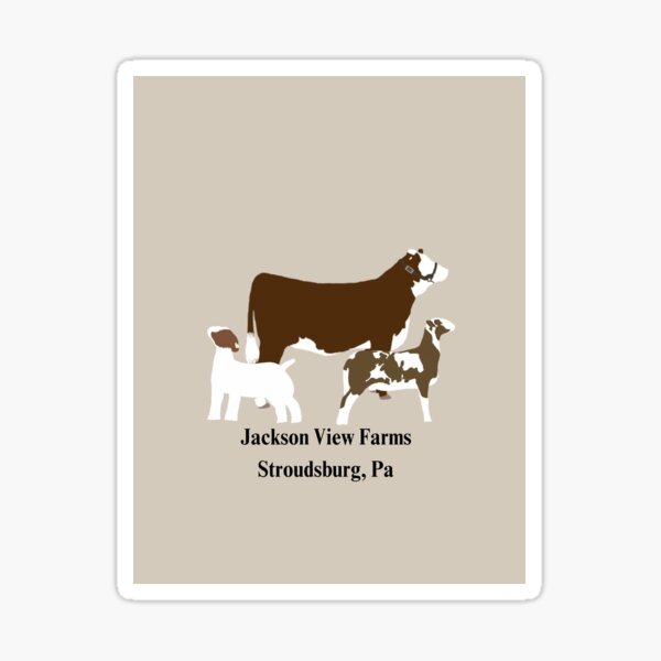 Item preview, Jackson View Farms Show Stock Design  designed and sold by AbbeyS33.