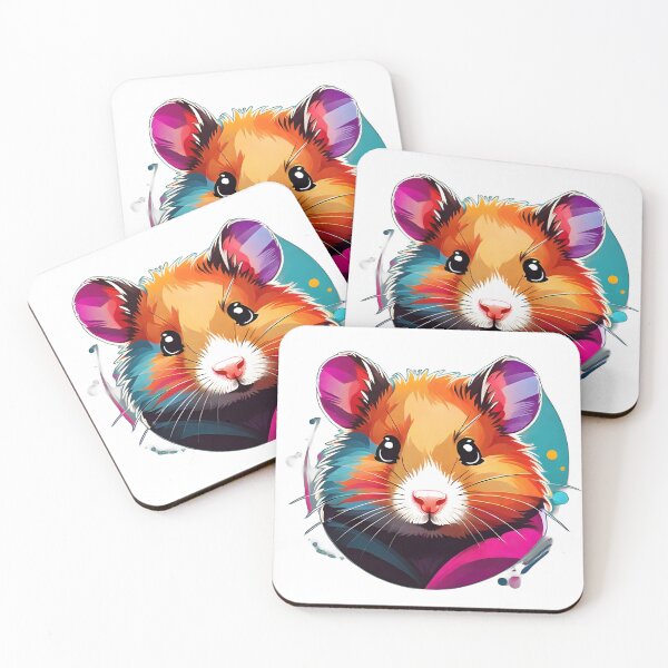 Item preview, Hamster colorful designed and sold by shirtz4me.