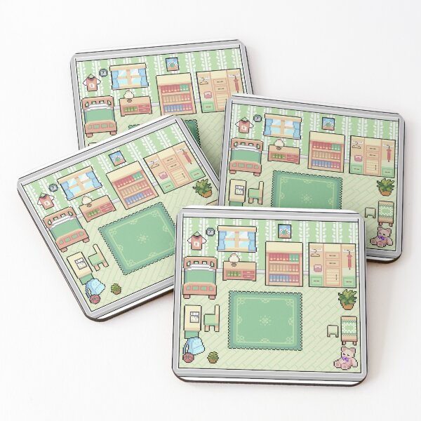 Item preview, A green bedroom  designed and sold by makarkee.