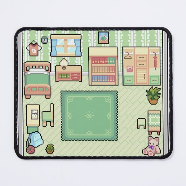 Item preview, A green bedroom designed and sold by makarkee.