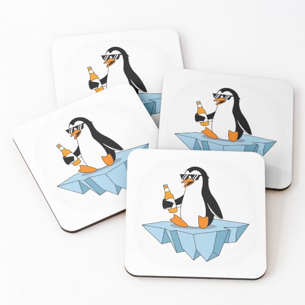 Item preview, Penguin on Iceberg designed and sold by FunkyCatDesigns.