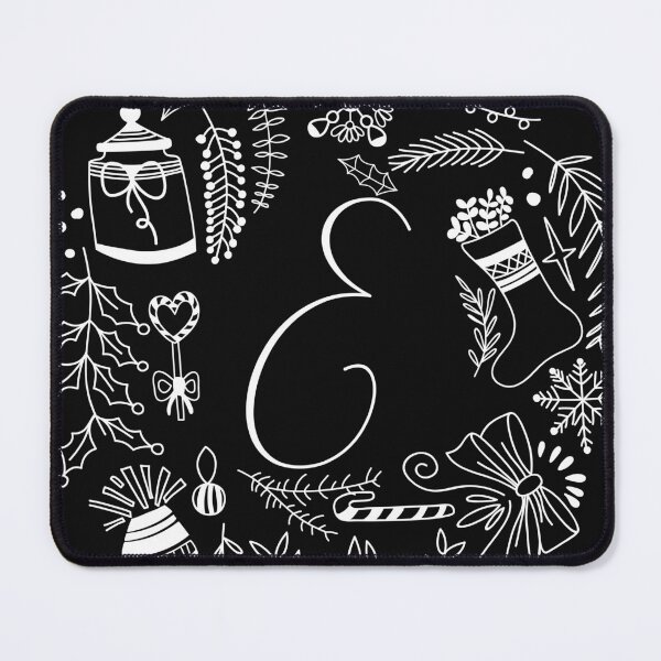 Item preview, Festive Christmas Alphabet letters Holiday art designed and sold by ilyanadesign.