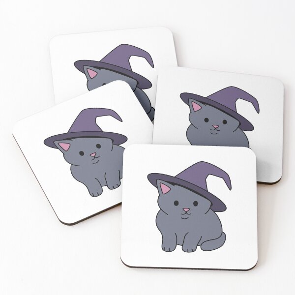 Item preview, Witch Kitten designed and sold by SideQuestDoodles.