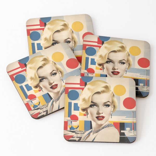 Item preview, Marilyn Monroe 'In Circles' designed and sold by DivinaInspired.