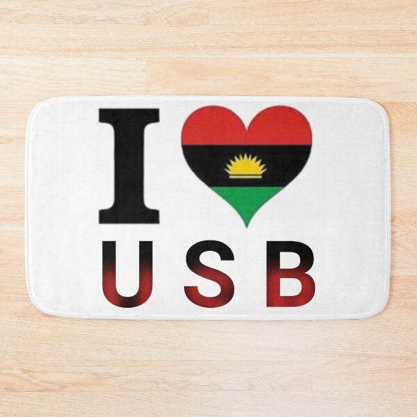 Item preview, "BIAFRA ". I heart U S B : united State of Biafra  designed and sold by Obinne.
