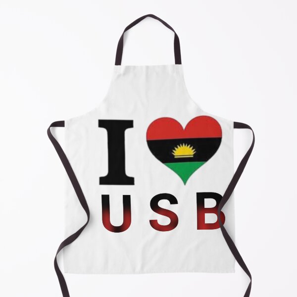 Item preview, "BIAFRA ". I heart U S B : united State of Biafra designed and sold by Obinne.