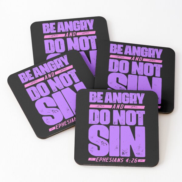 Item preview, Ephesians 4:26 Be Angry and Do Not Sin designed and sold by plushism.
