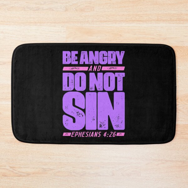 Item preview, Ephesians 4:26 Be Angry and Do Not Sin designed and sold by plushism.