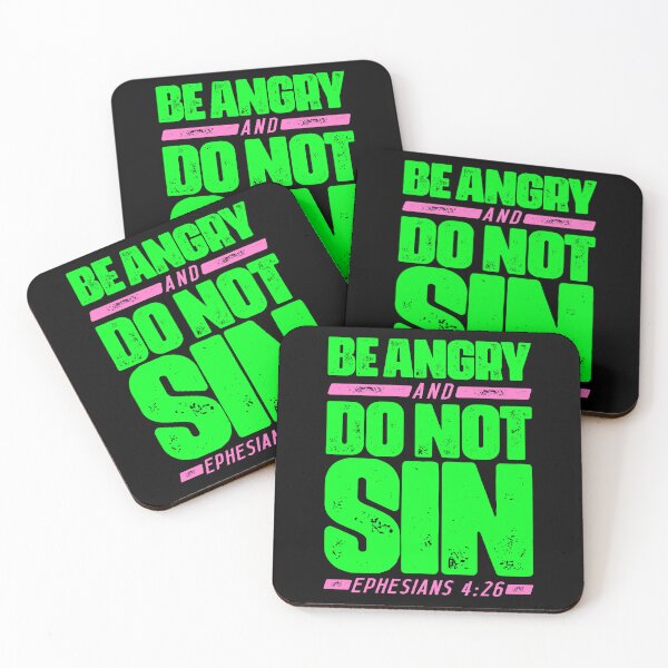 Item preview, Ephesians 4:26 Be Angry and Do Not Sin designed and sold by plushism.