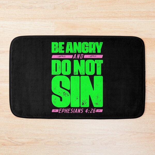Item preview, Ephesians 4:26 Be Angry and Do Not Sin designed and sold by plushism.
